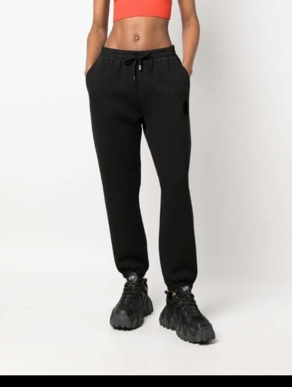 Mackage ($550) Logo-Detail Track Pants Size M